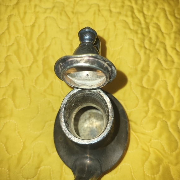 Vtg. Hotel Pennsylvania NewYork 0175-H 8 Oz. Reed & Barton Teapot 7" Tall x 6" W - Picture 6 of 10